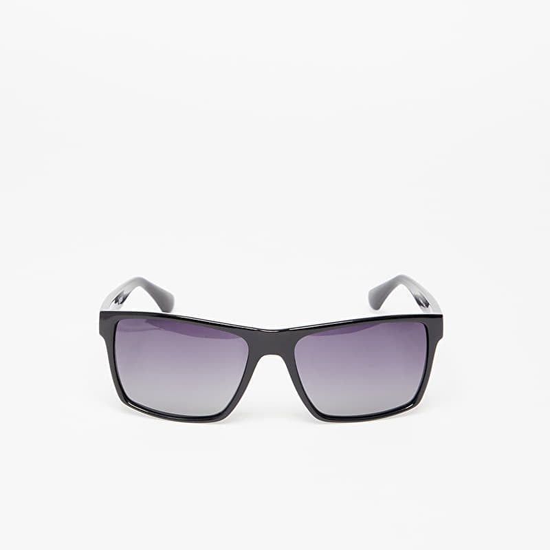 Solbriller Horsefeathers Merlin Sunglasses Gloss Black/ Gray Fade Out