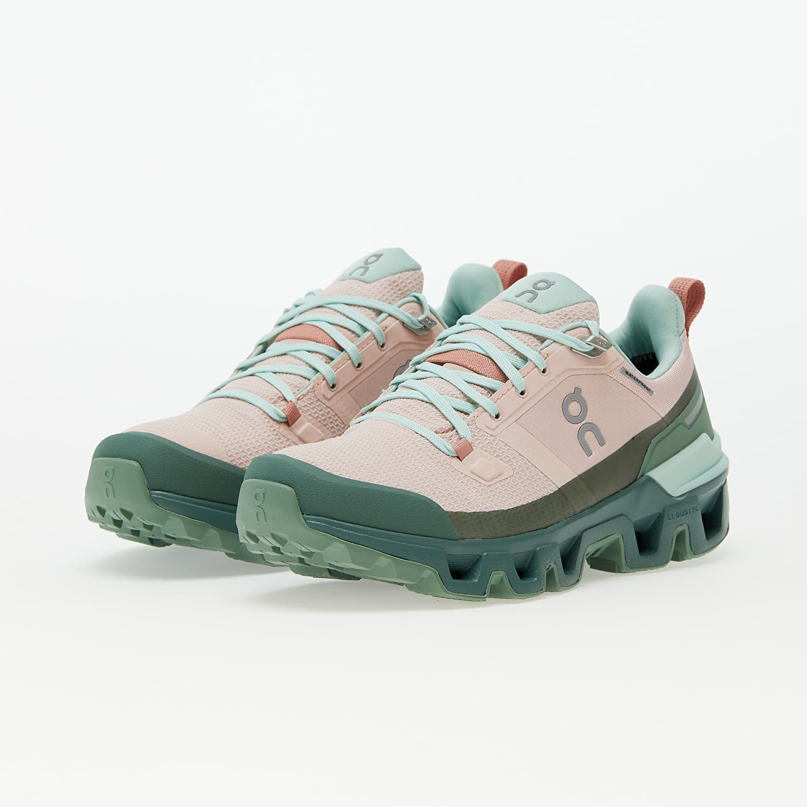Încălțăminte și sneakerși pentru femei On W Cloudwander Waterproof Doe/ Ivy