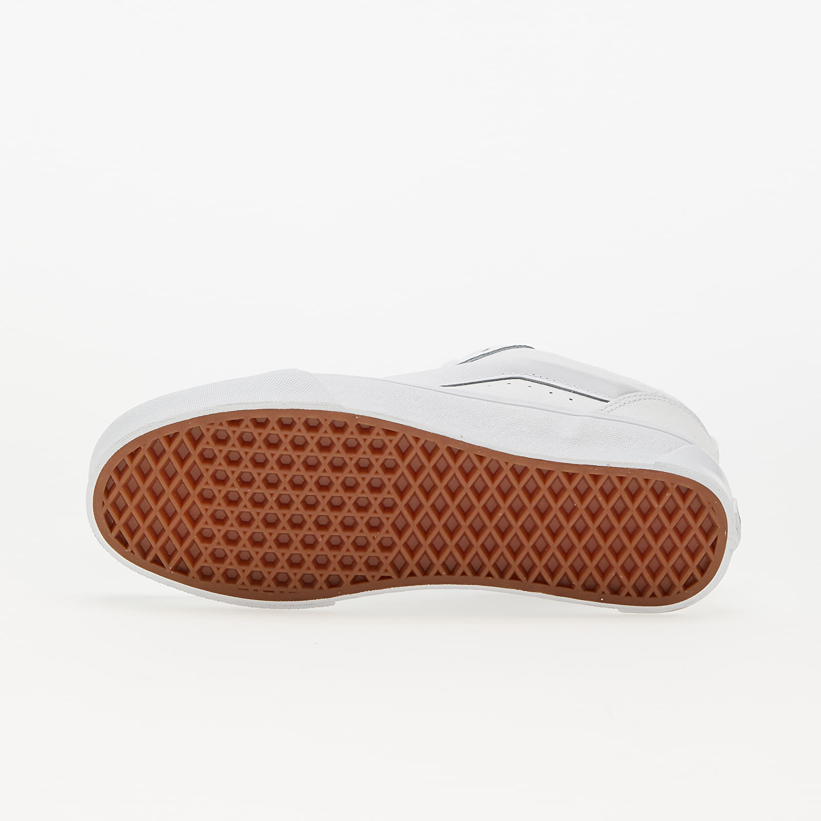 Herenschoenen Vans Knu Skool Leather White