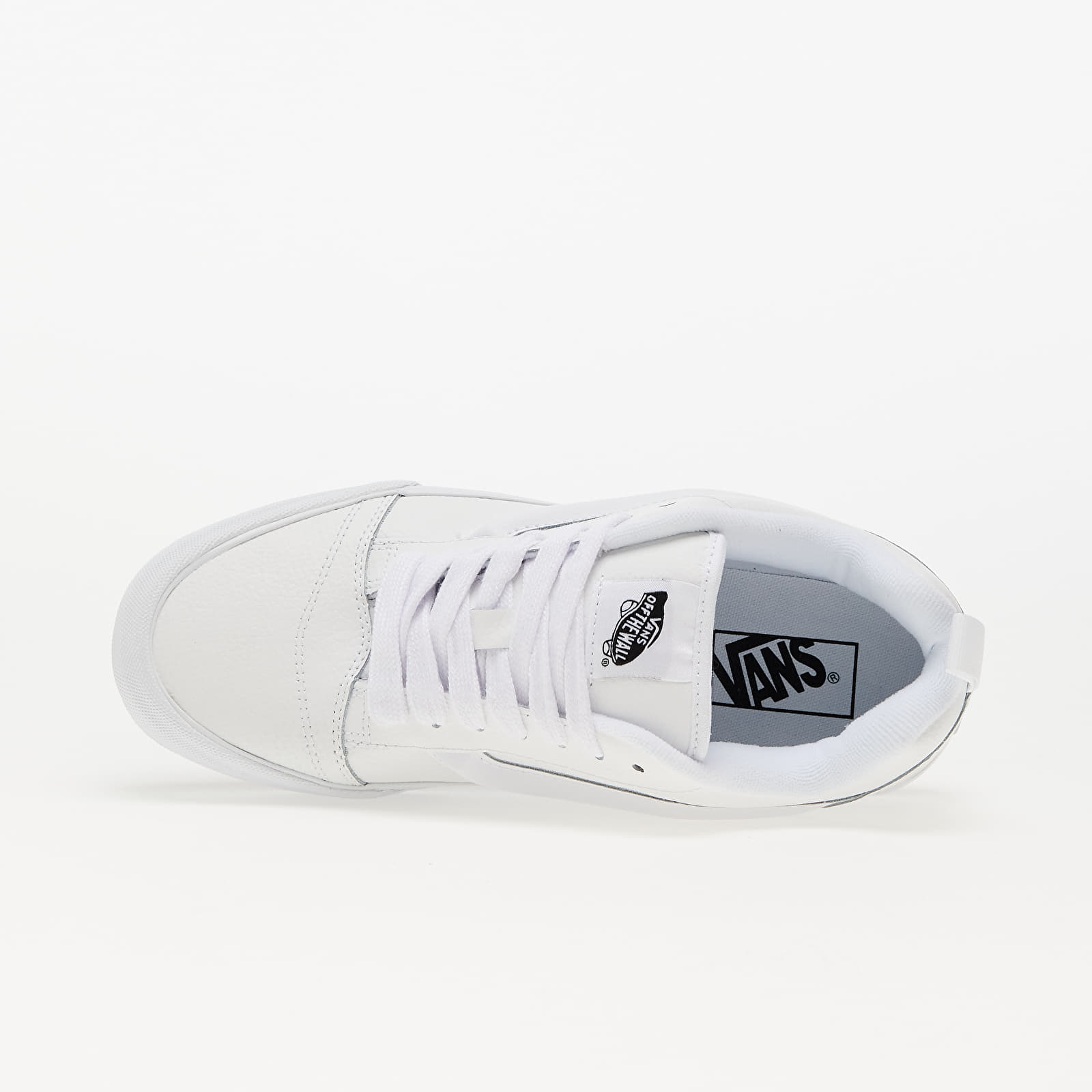 Herenschoenen Vans Knu Skool Leather White
