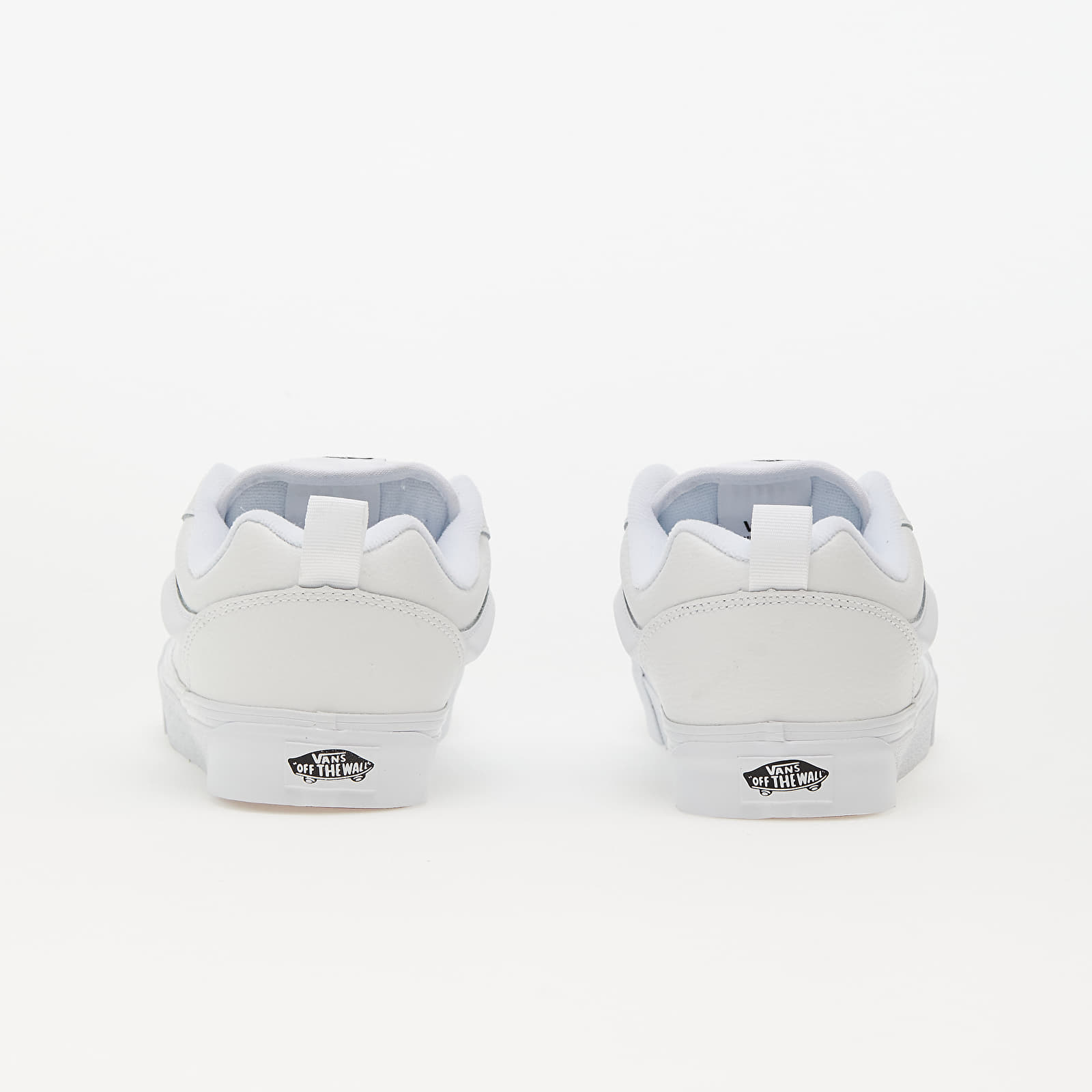 Herenschoenen Vans Knu Skool Leather White