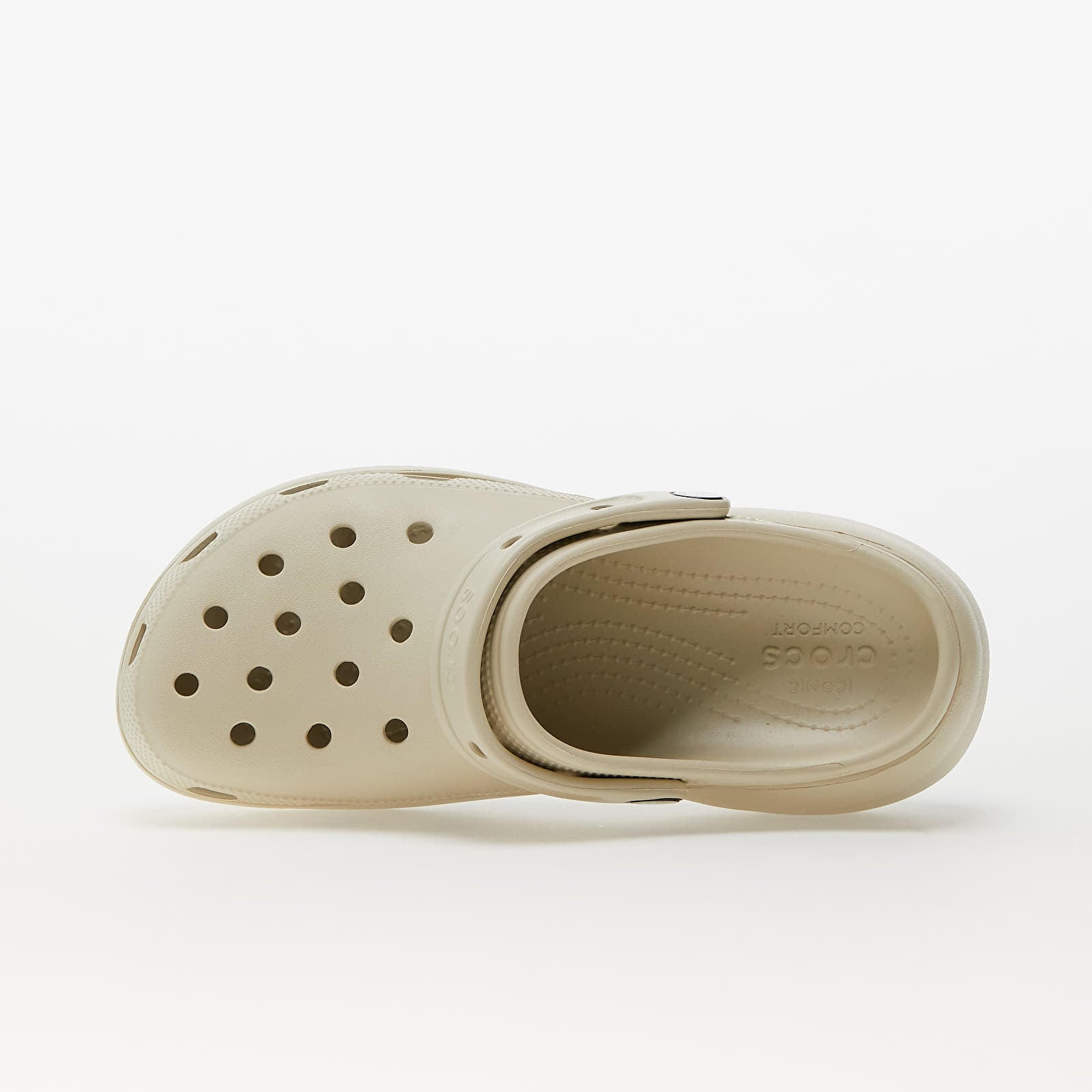Dámske topánky a tenisky Crocs Classic Platform Clog W Bone