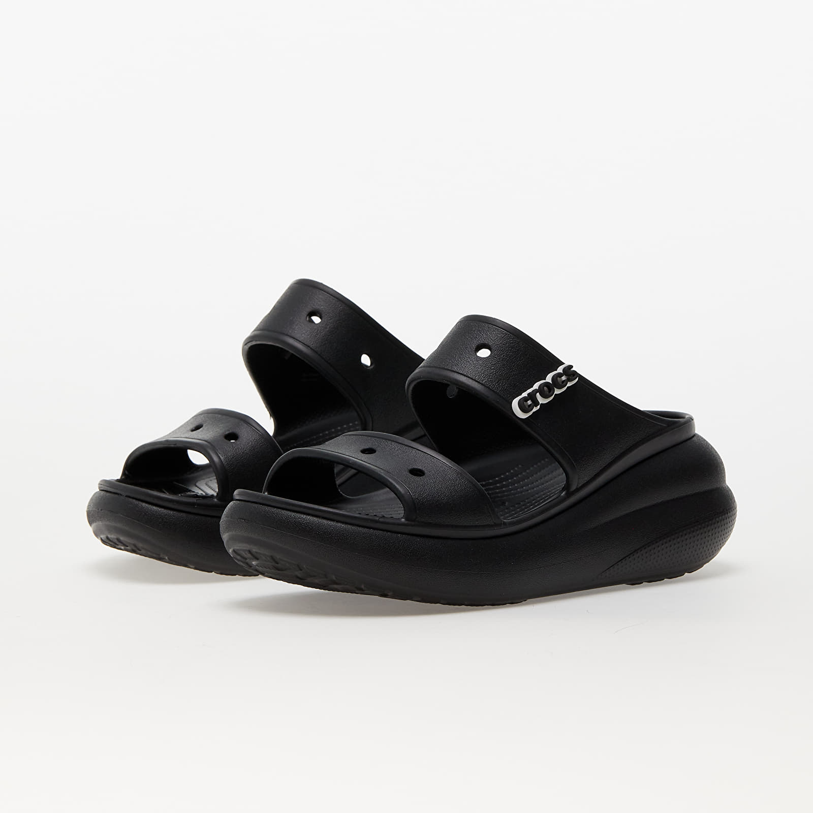 Turnschuhe und Schuhe für Männer Crocs Classic Crush Sandal Black