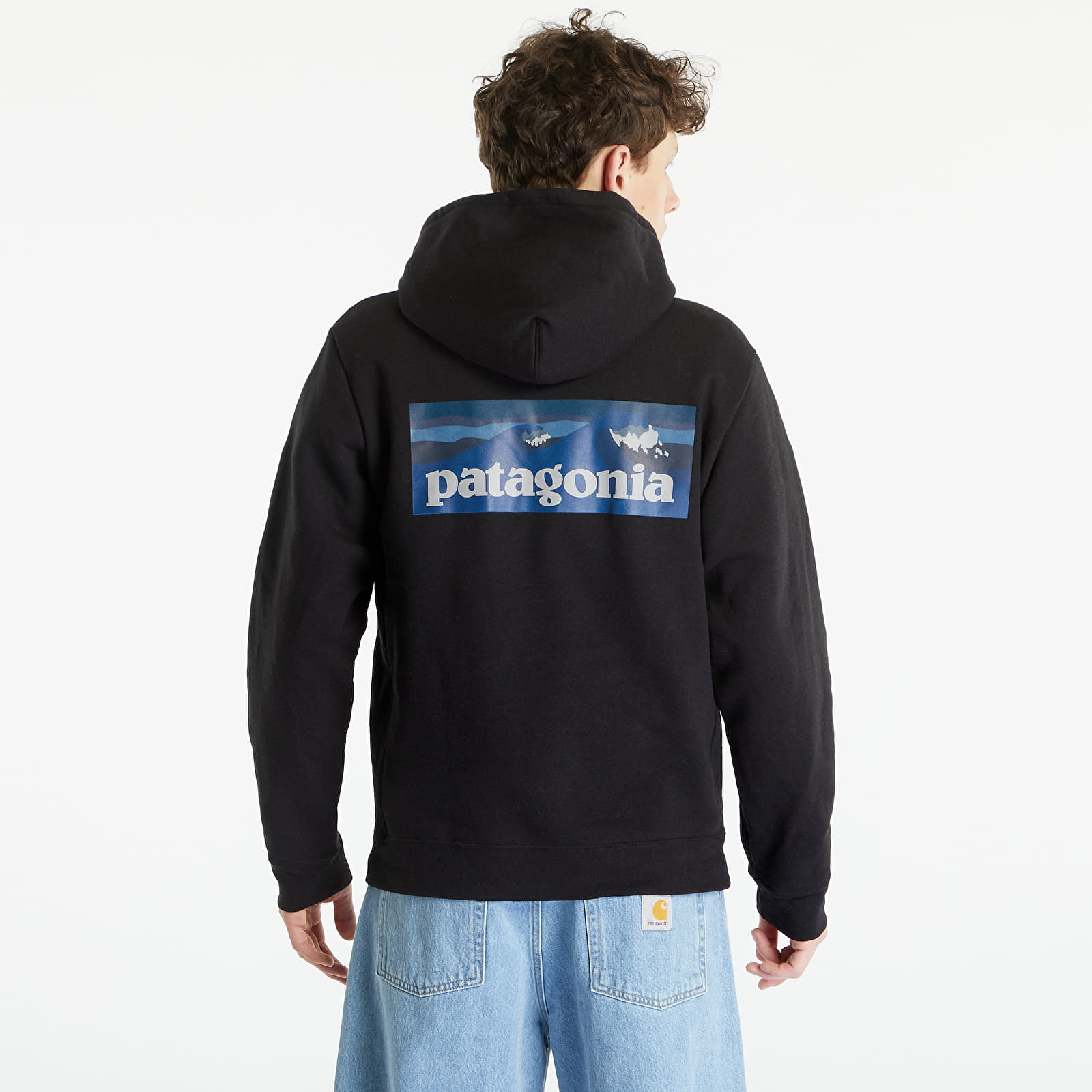 Sweatshirts Patagonia Boardshort Logo Uprisal Hoody Black
