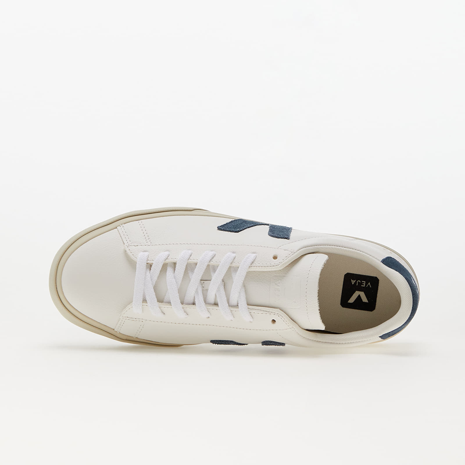 Мъжки кецове и обувки Veja Campo Chromefreee Leather Extra-White/ California