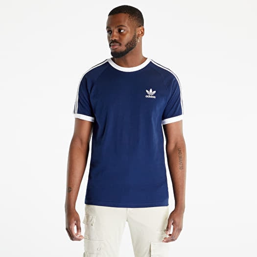 T-shirt adidas Originals 3-Stripes Short Sleeve Tee Night Indigo