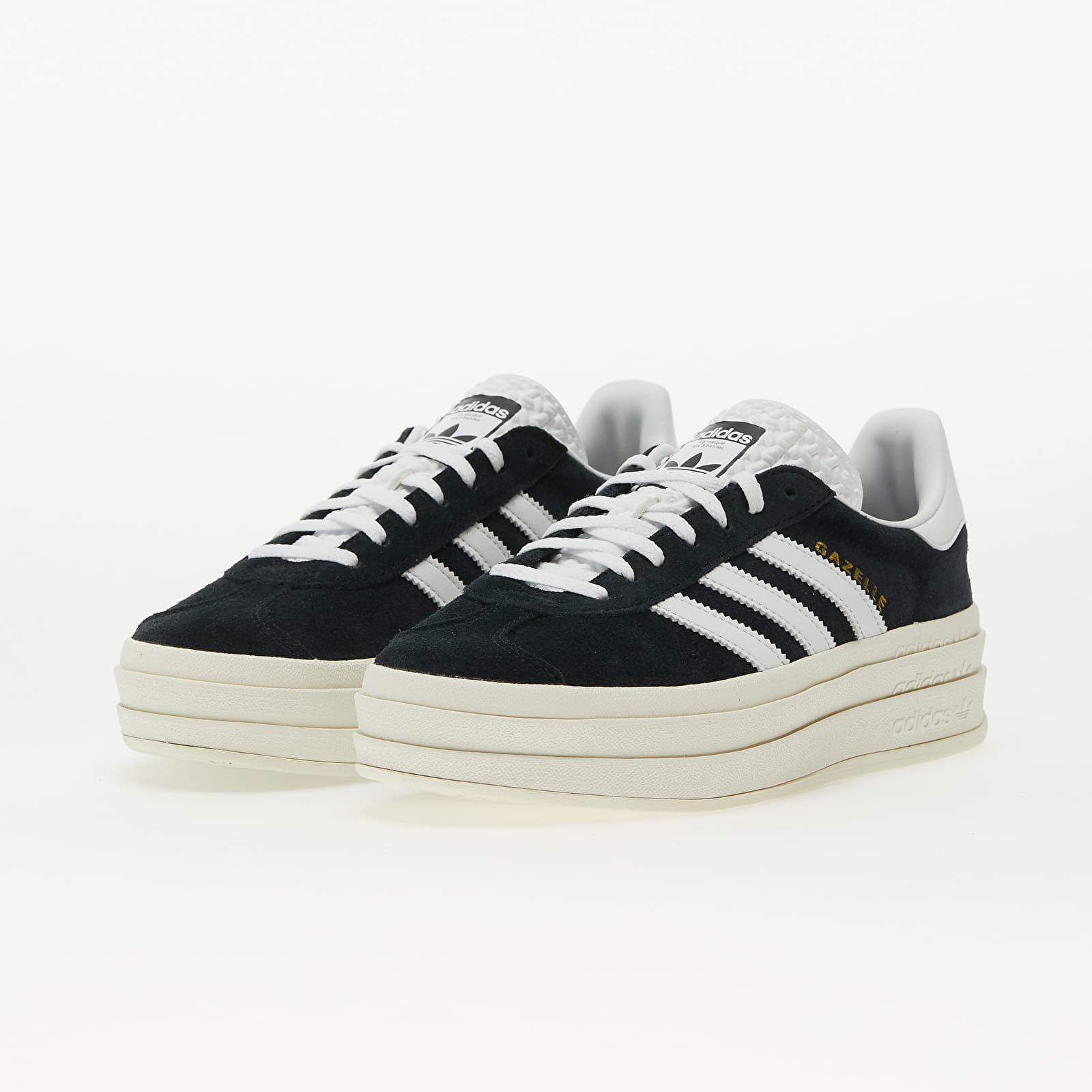 Dámske tenisky a obuv adidas Originals Gazelle Bold W Core Black/ Ftw White/ Core White