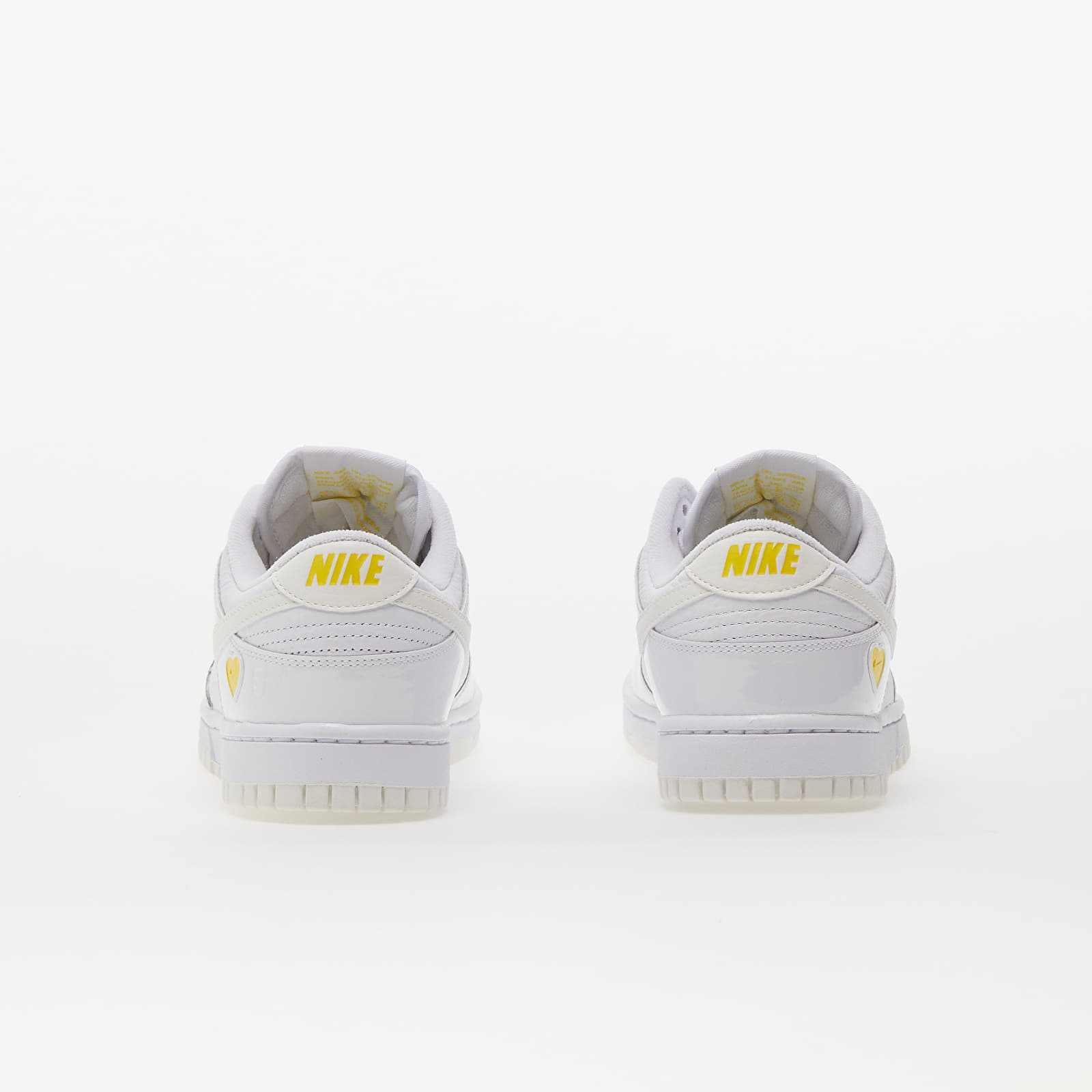 Naiste tossud ja kingad Nike W Dunk Low White/ Sail-Opti Yellow