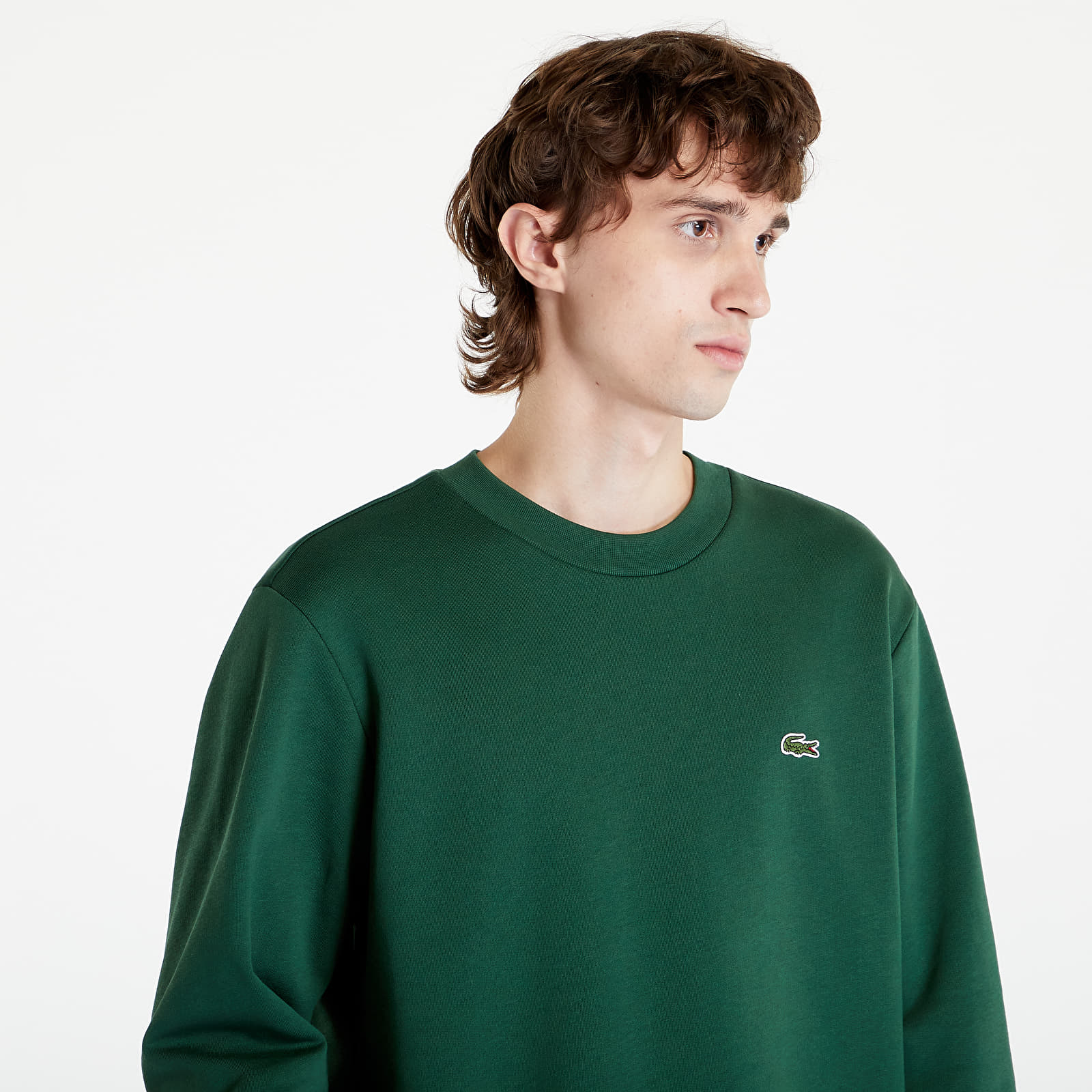 Pánské mikiny a svetry LACOSTE Sweatshirt Green