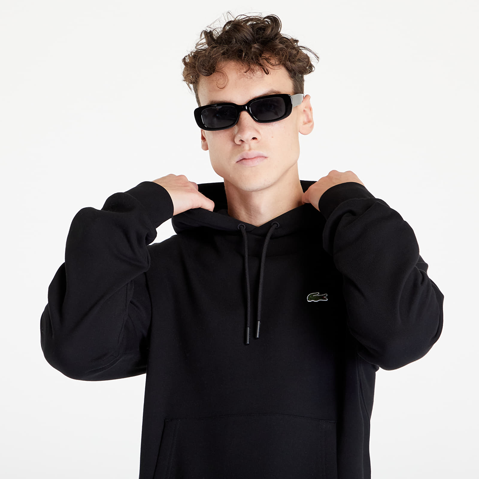 Sweaters LACOSTE Sweatshirts Black