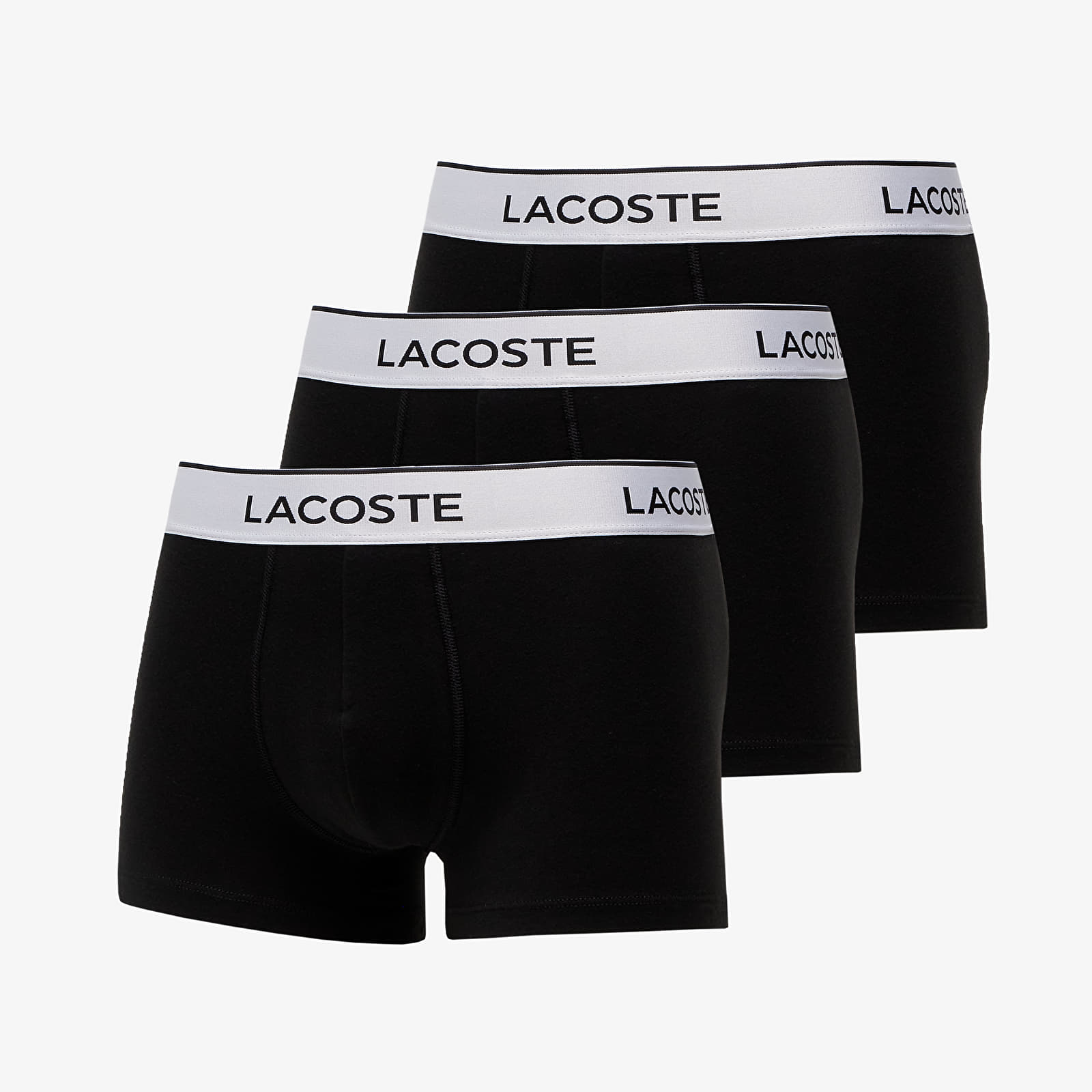 Boxer shorts LACOSTE Underwear Trunk 3-Pack Black