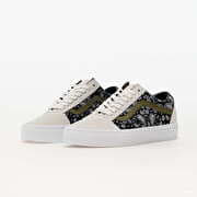 Pánské tenisky a boty Vans Old Skool Paisley Suede White / Black | Queens