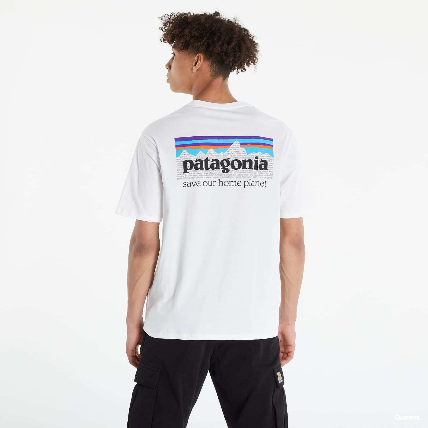 T-Shirts Patagonia P-6 Mission Regenerative T-Shirt White