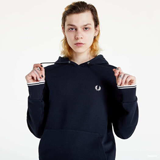 Fred perry hoodie women's on sale