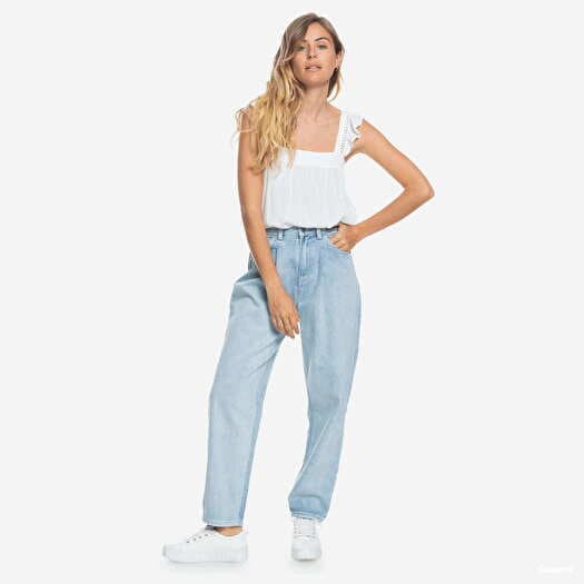 Jeans Roxy Opposite Way High Mom Jeans Blue Queens