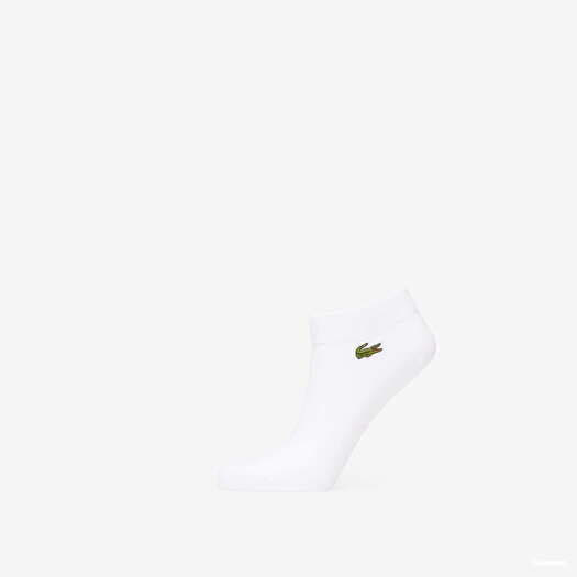 LACOSTE SPORT Low-Cut Socks White