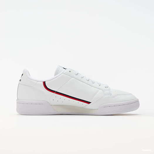 Scarpe e scarpe da ginnastica da uomo adidas Continental 80 Vegan Ftwr White Collegiate Navy Scarlet Queens