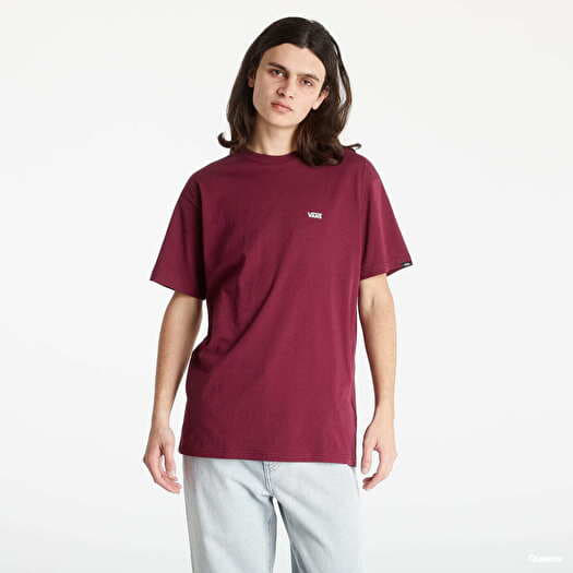 Vans burgundy shop t shirt