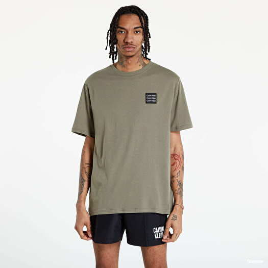Calvin klein khaki t shirt new arrivals