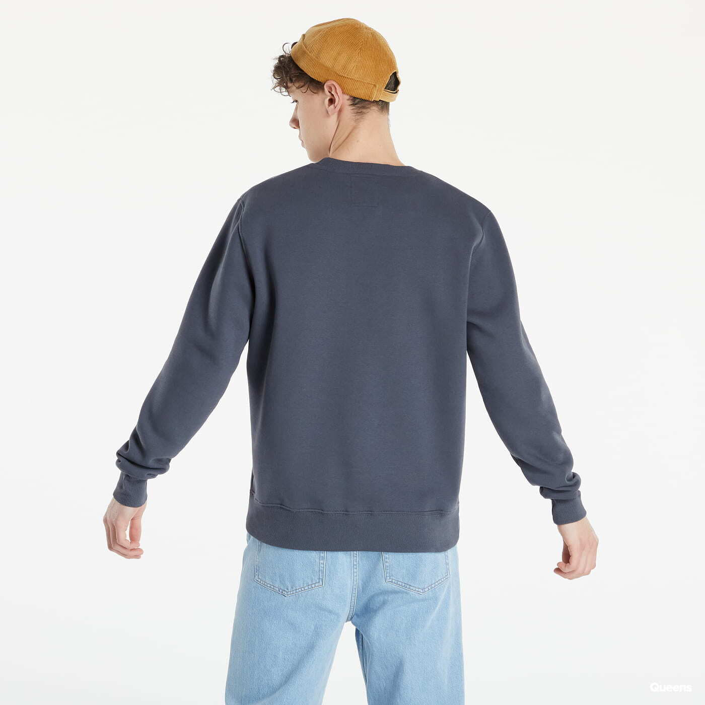 Hoodies and sweatshirts Queens Basic Sweater | Industries Alpha Grey / Black