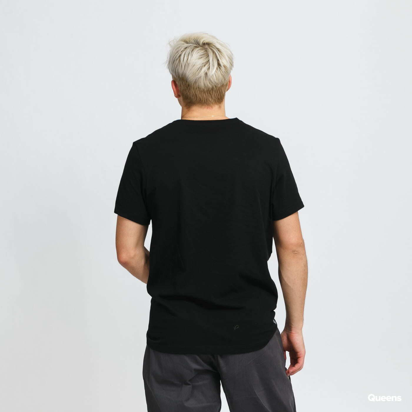 T-shirts LACOSTE Print Crocodile Tee Black