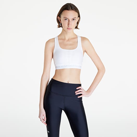 Reggiseno Under Armour Crossback Mid Bra White