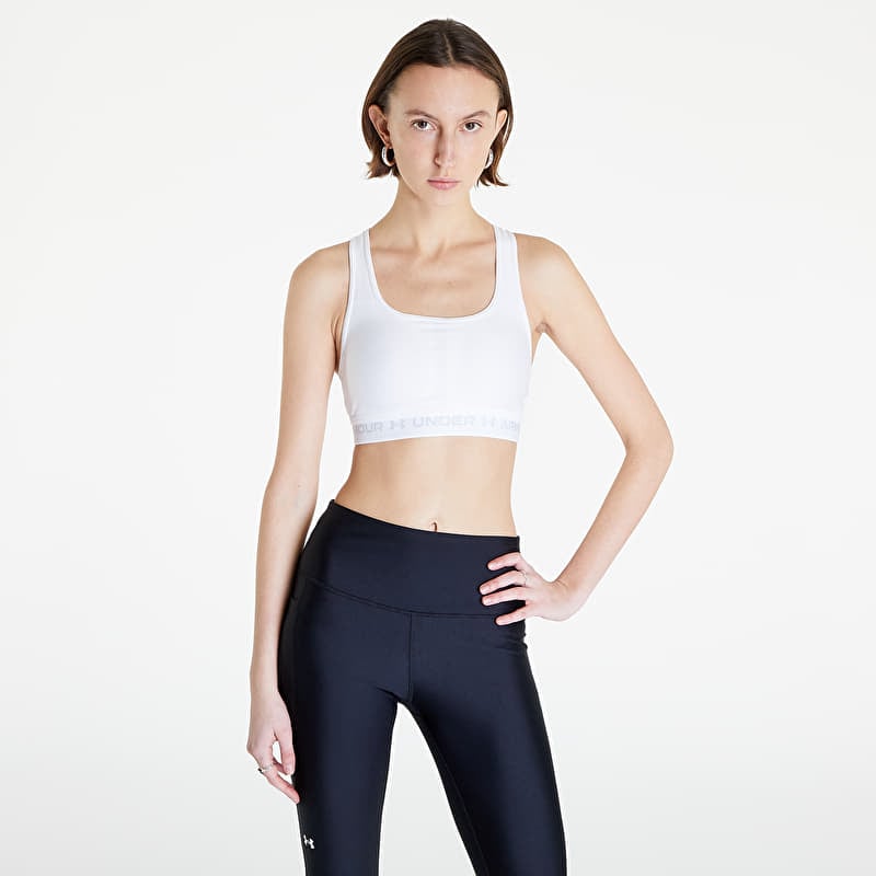 BH Under Armour Crossback Mid Bra White