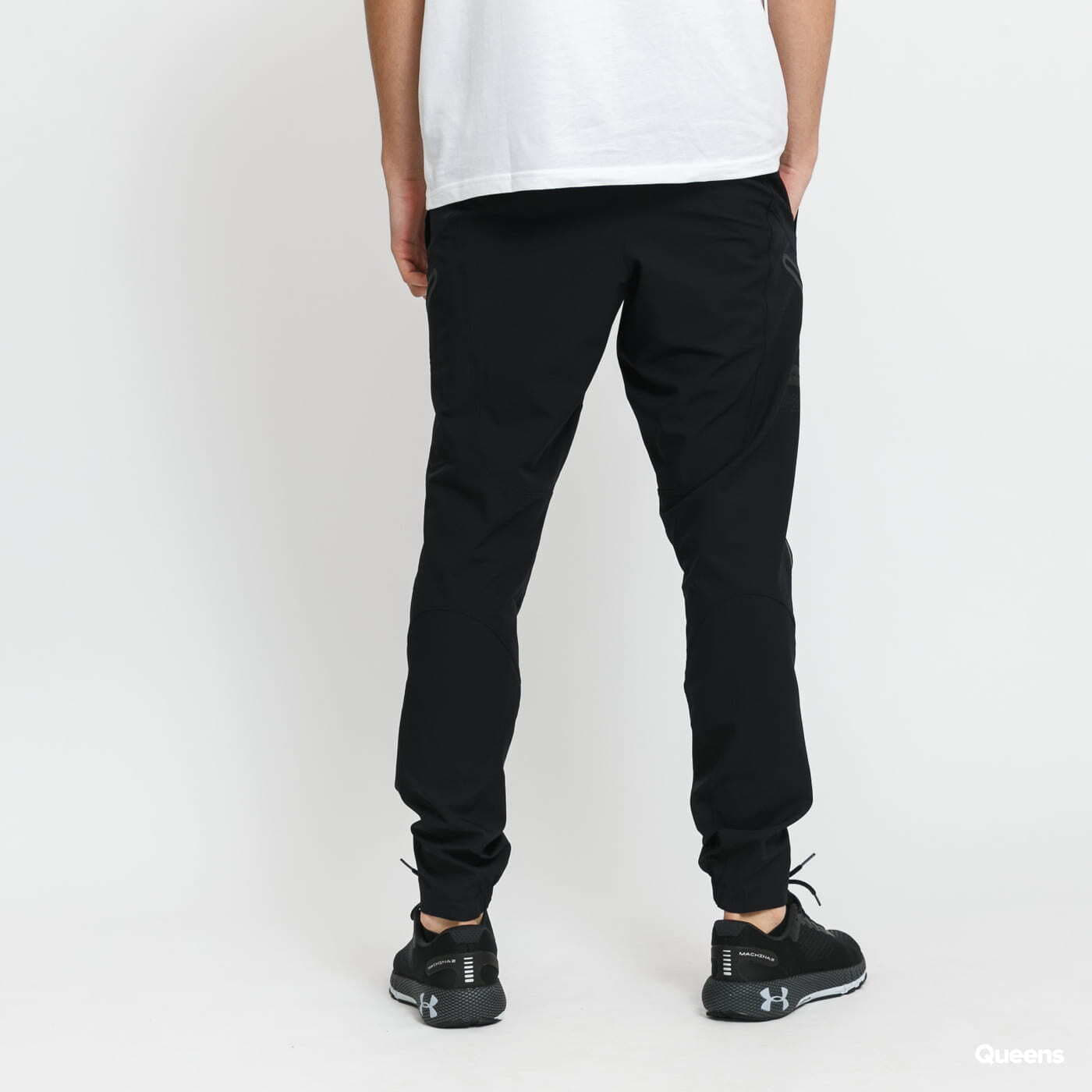 Jeans en broeken Under Armour Stretch Woven Utility Cargo Pant černé