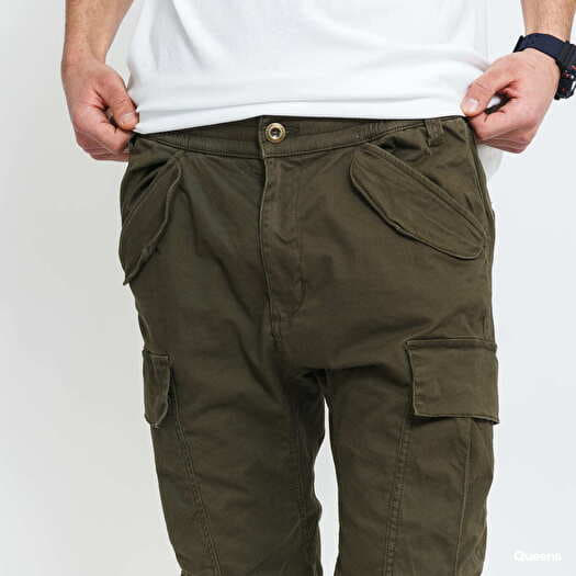 Pants and jeans Alpha Industries Airman Pant Dark Green | Queens