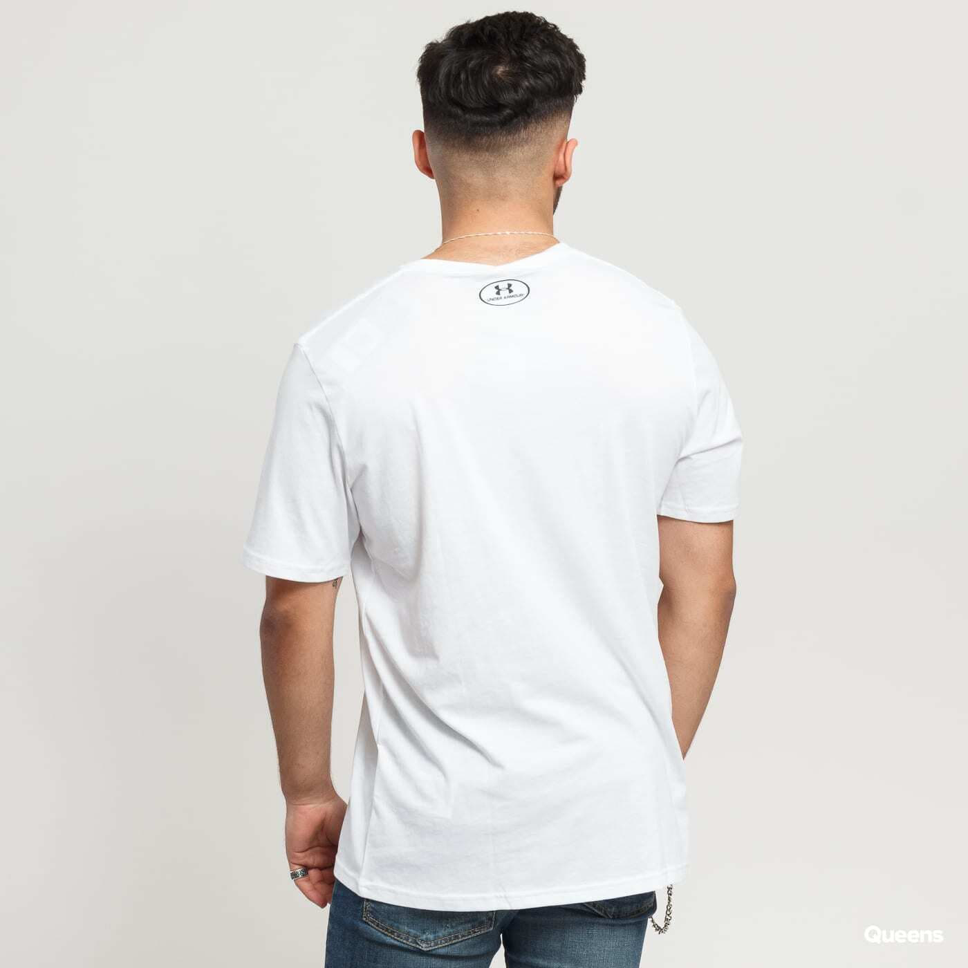 Camisetas Under Armour Sportstyle Left Chest SS Tee White
