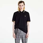 FRED PERRY Twin Tipped Fred Perry Shirt Black/ Champagne