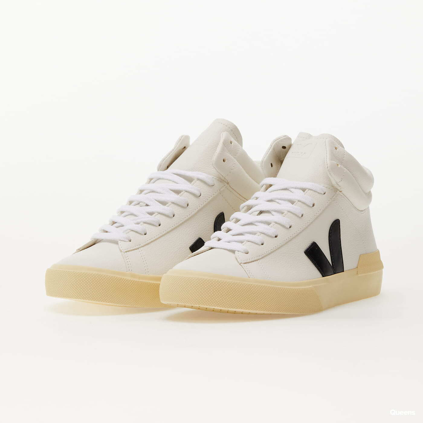 Men's sneakers and shoes Veja Minotaur Extra-White Black Butter
