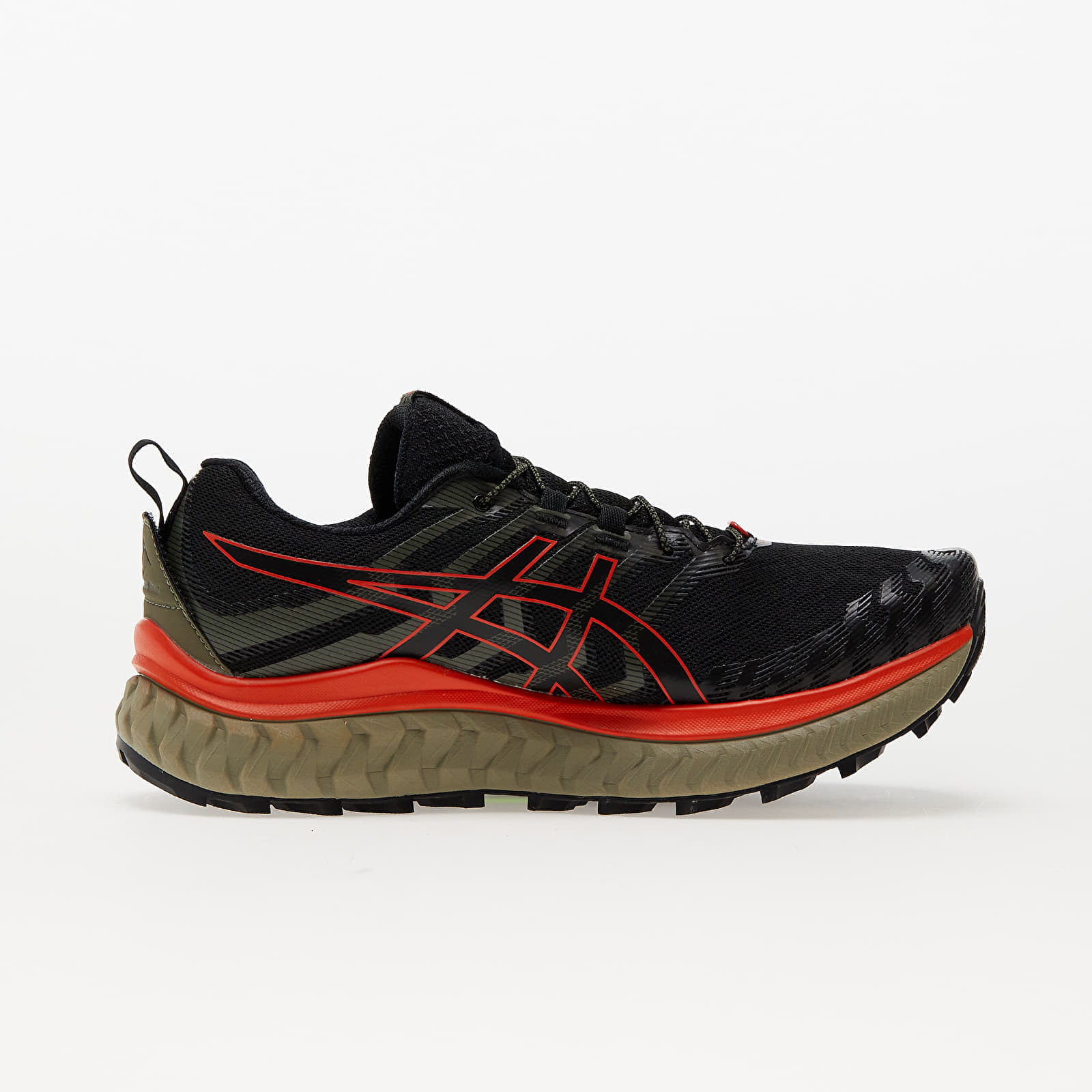 Meeste tossud ja kingad Asics Trabuco Max Black/ Cherry Tomato