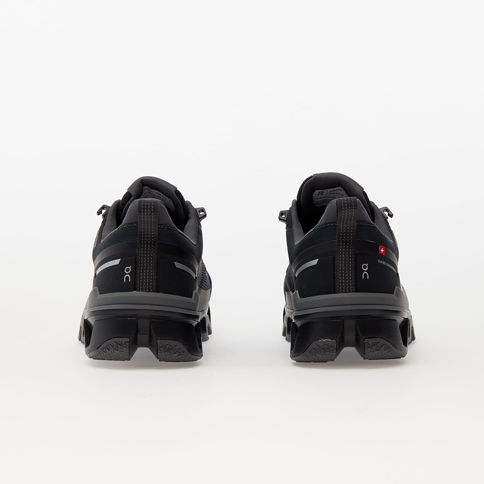 Herenschoenen On M Cloudwander Waterproof Black/ Eclipse