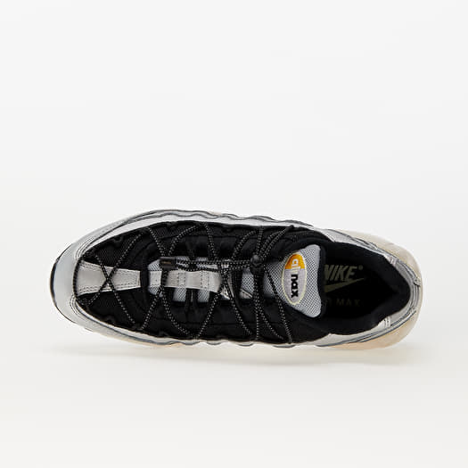 Nike women's air max 95 black/silver hot sale