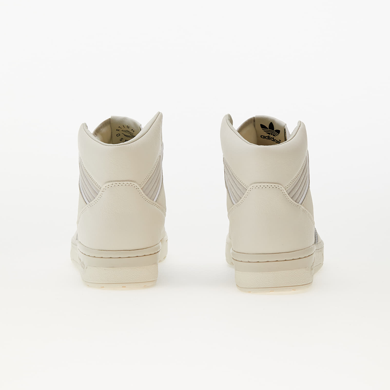 Ténis e sapatos para homem adidas Rivalry Hi Consortium Core White/ Silver Metallic/ Grey One