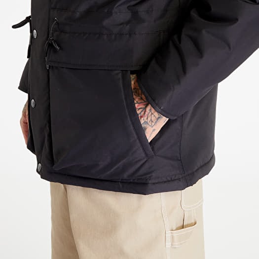 FRED PERRY Padded Zip Through Jacket Black | Queens