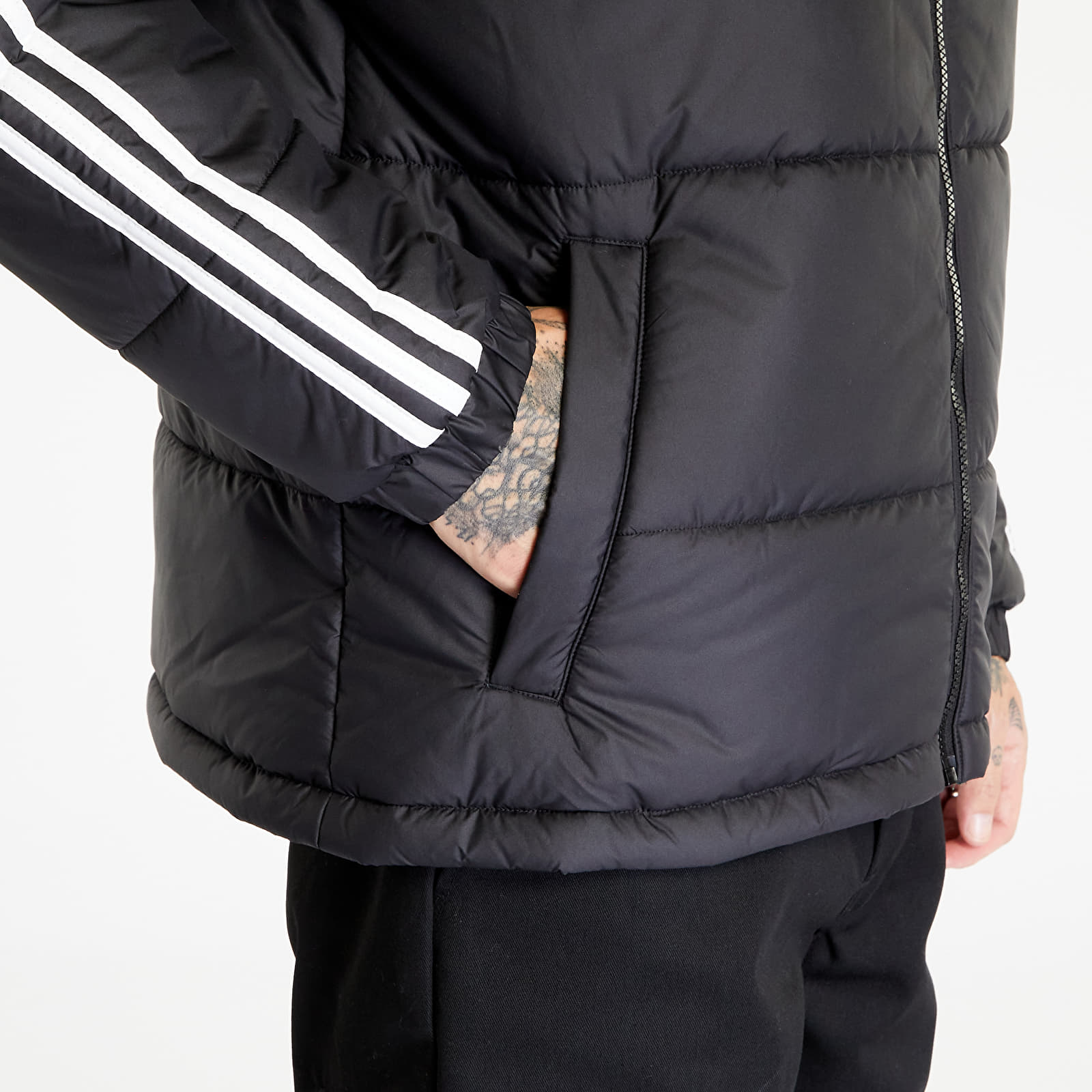 Giacche adidas Adicolor Reversible Jacket Black Collegiate Green Queens