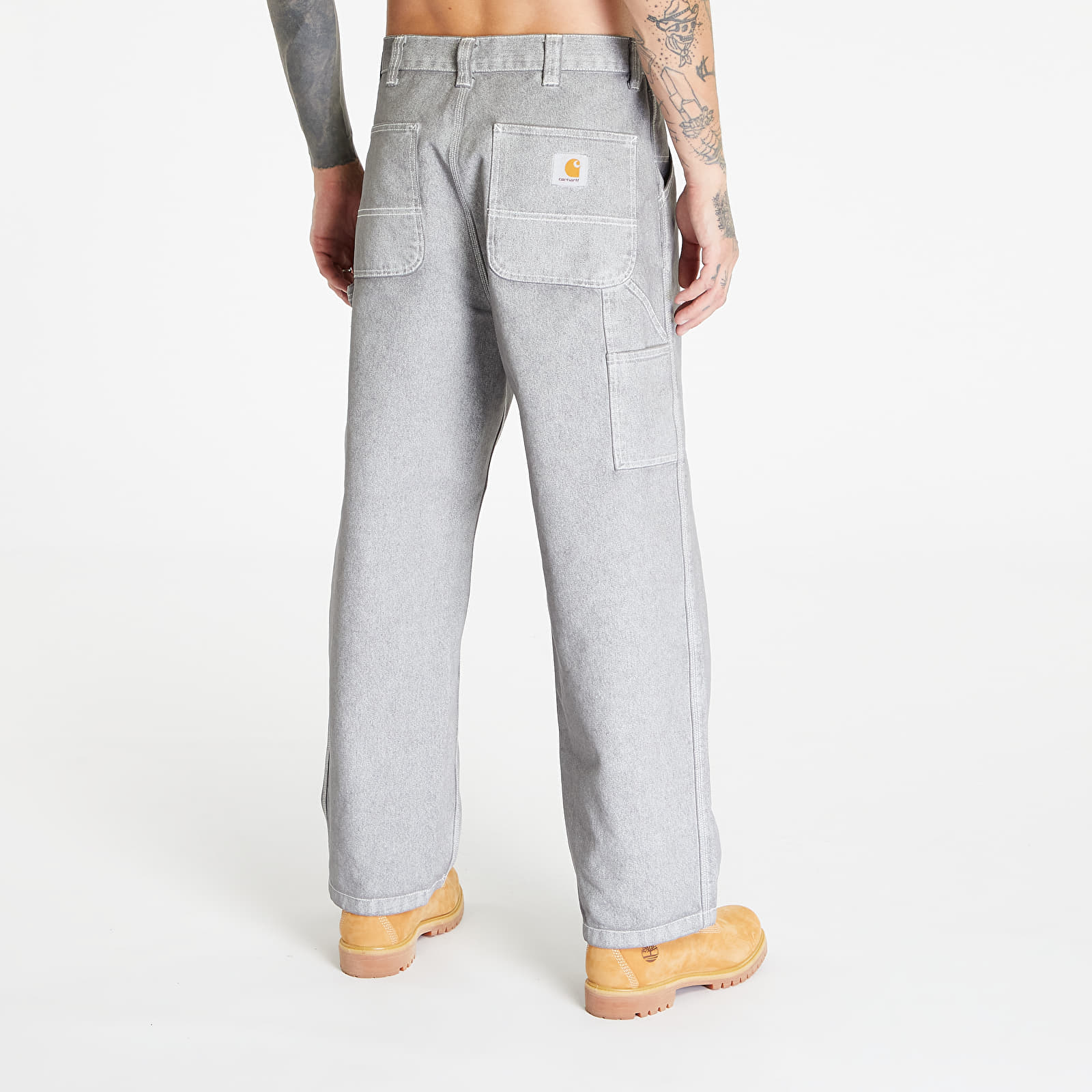 Jeans und Hosen Carhartt WIP OG Single Knee Pant Wax/ Blacksmith Stone Washed