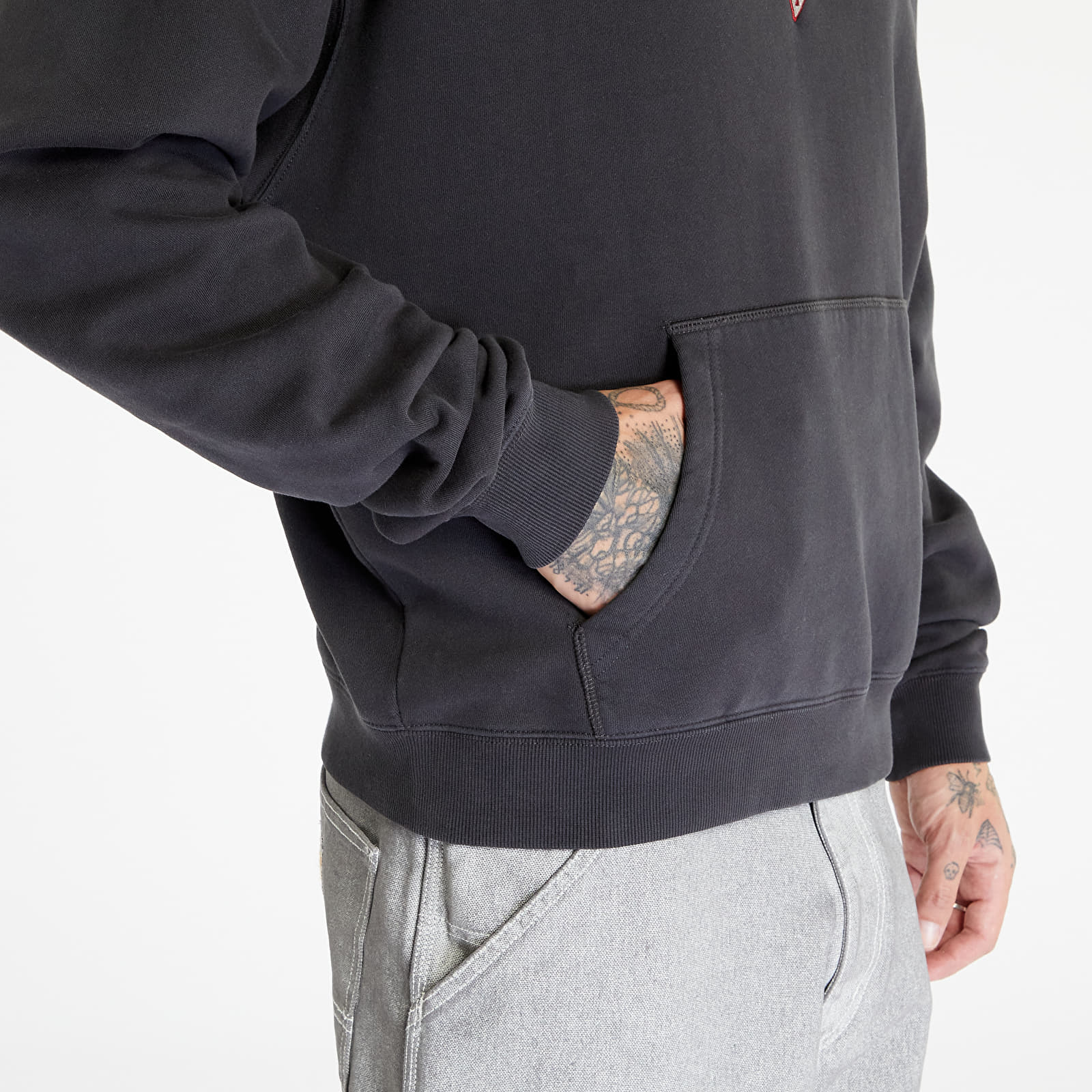 Hoodies and sweatshirts  GUESS Baker Logo Hoodie Jet Black Multi
