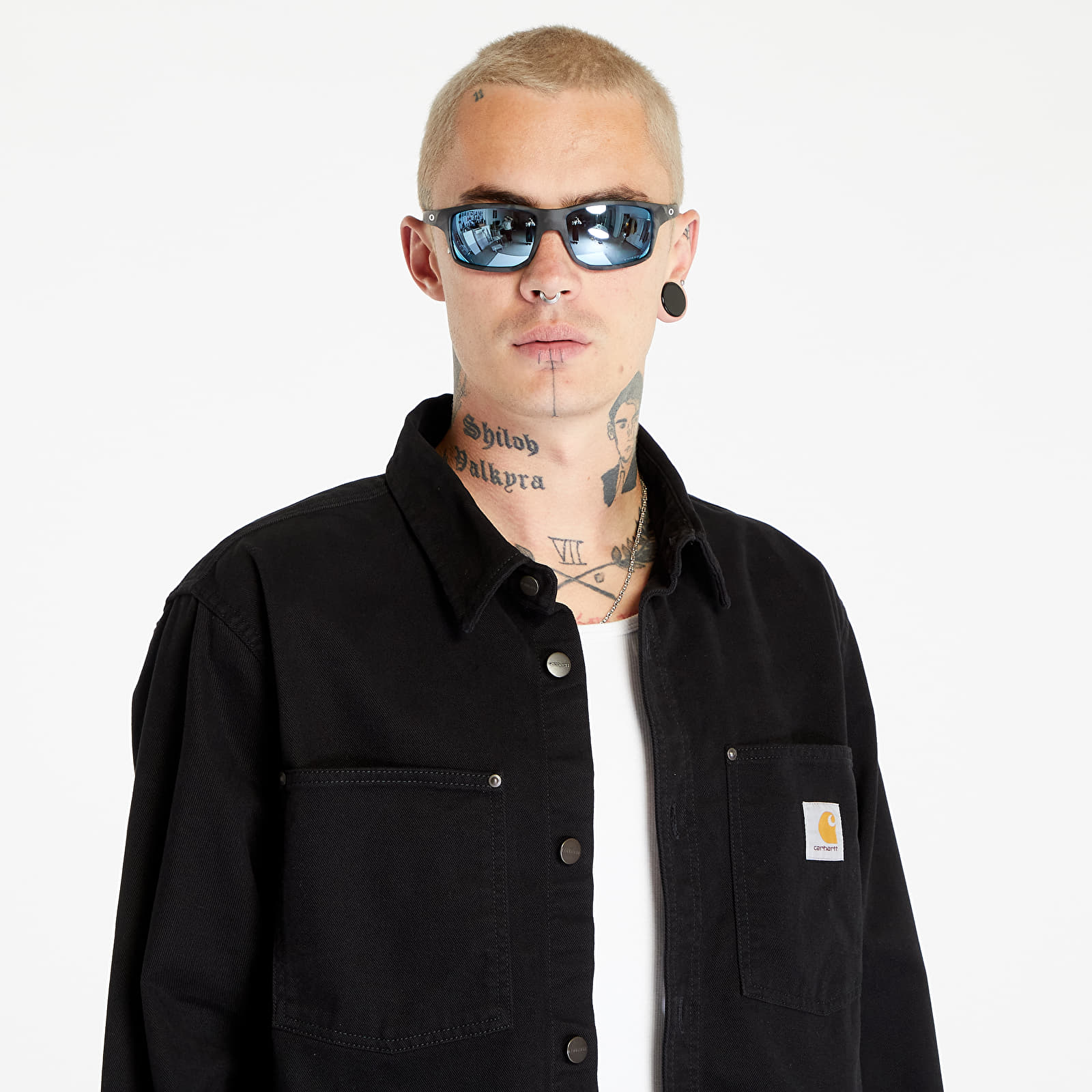 Camisas para hombre Carhartt WIP Derby Shirt Jac Black