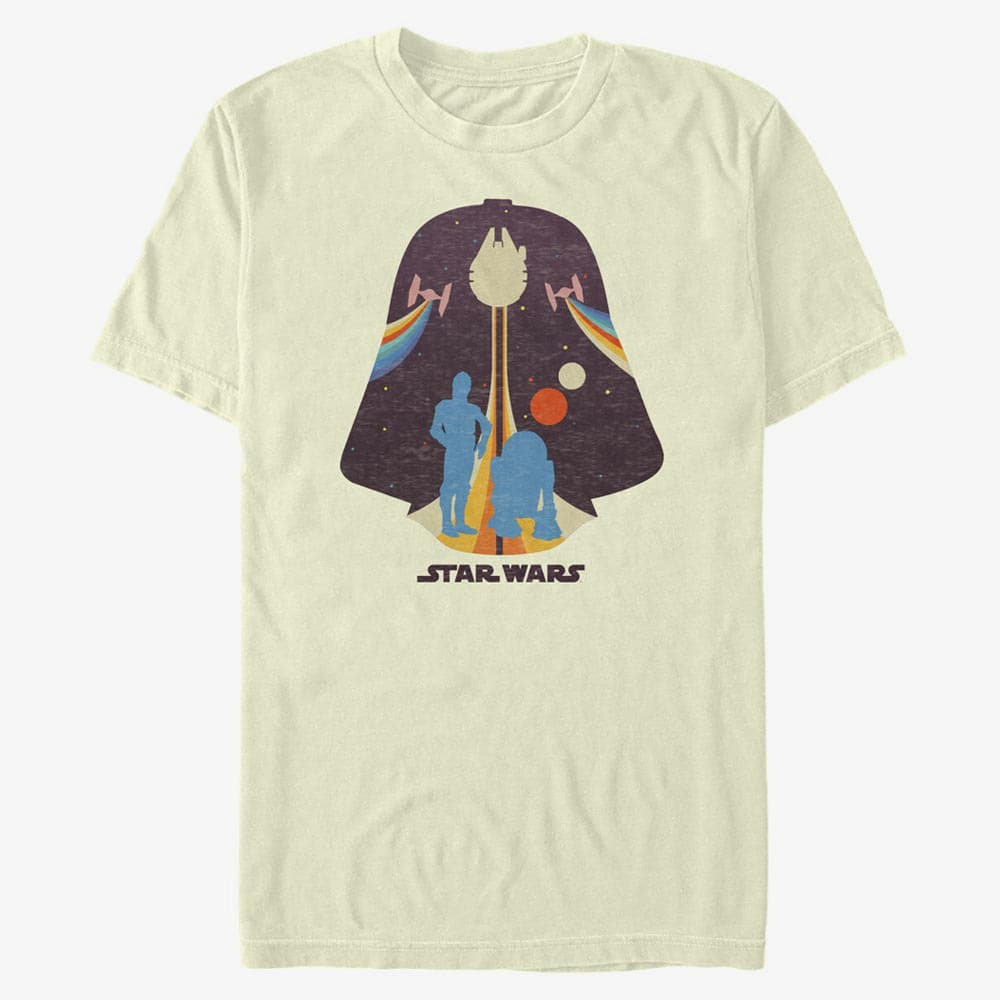 T-shirts Merch Star Wars: Classic - MINIMAL Unisex T-Shirt Natural