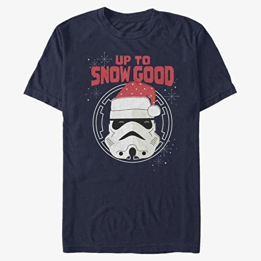 T-särk Merch Star Wars: Classic - Snow Good Trooper Unisex T-Shirt Navy Blue
