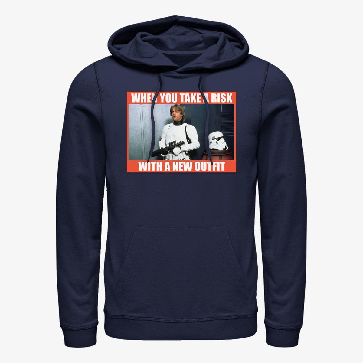 Hættetrøjer og sweatshirts Merch Star Wars: Classic - New Outfit Unisex Hoodie Navy Blue