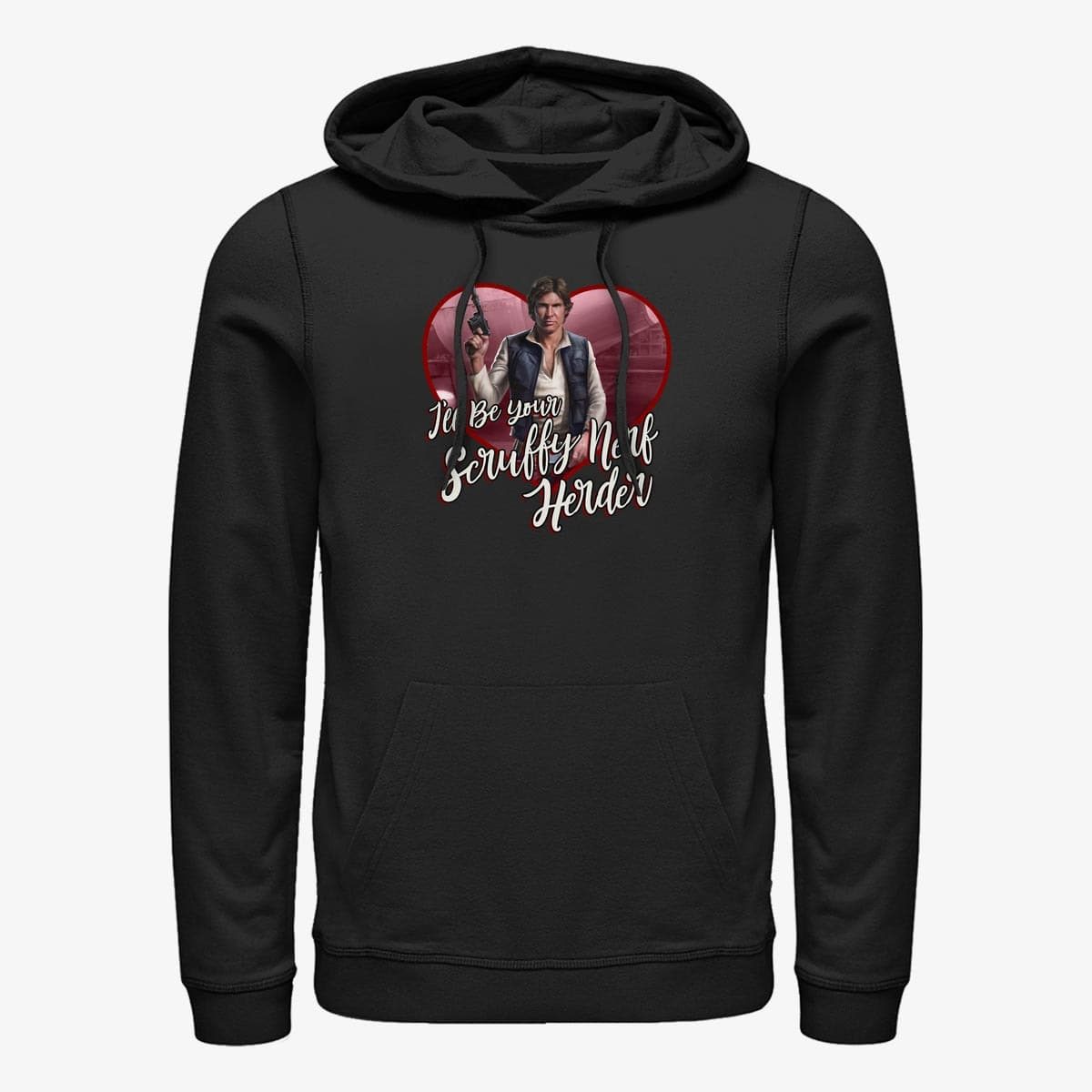 Dukserice Merch Star Wars: Classic - Scruffy Nerf Herder Unisex Hoodie Black