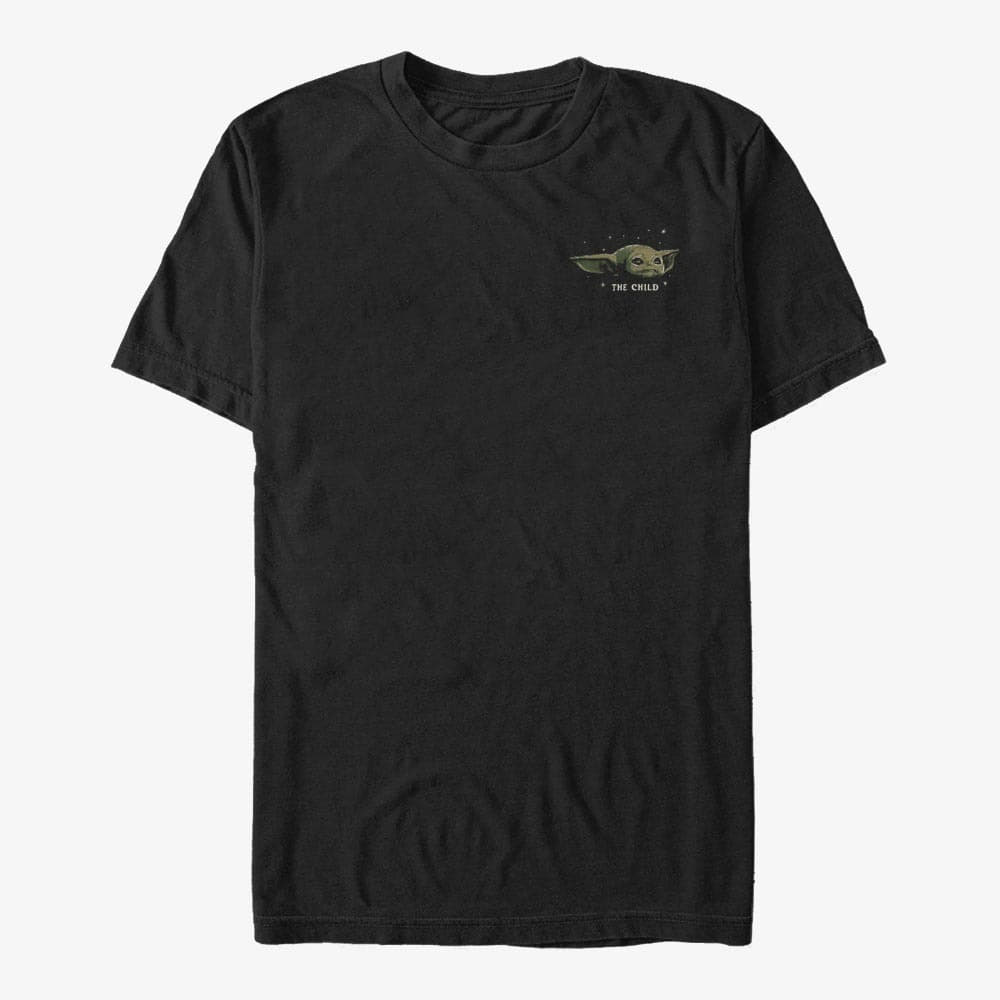 Magliette Merch Star Wars: The Mandalorian - Child Card V2 Unisex T-Shirt Black