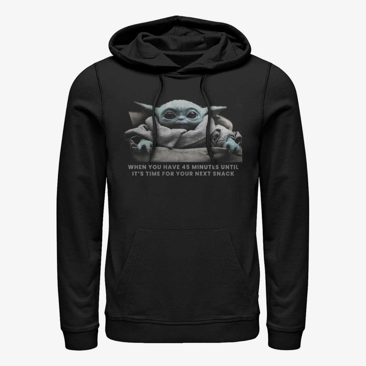 Hoodies and sweatshirts  Merch Star Wars: The Mandalorian - Next Snack Unisex Hoodie Black