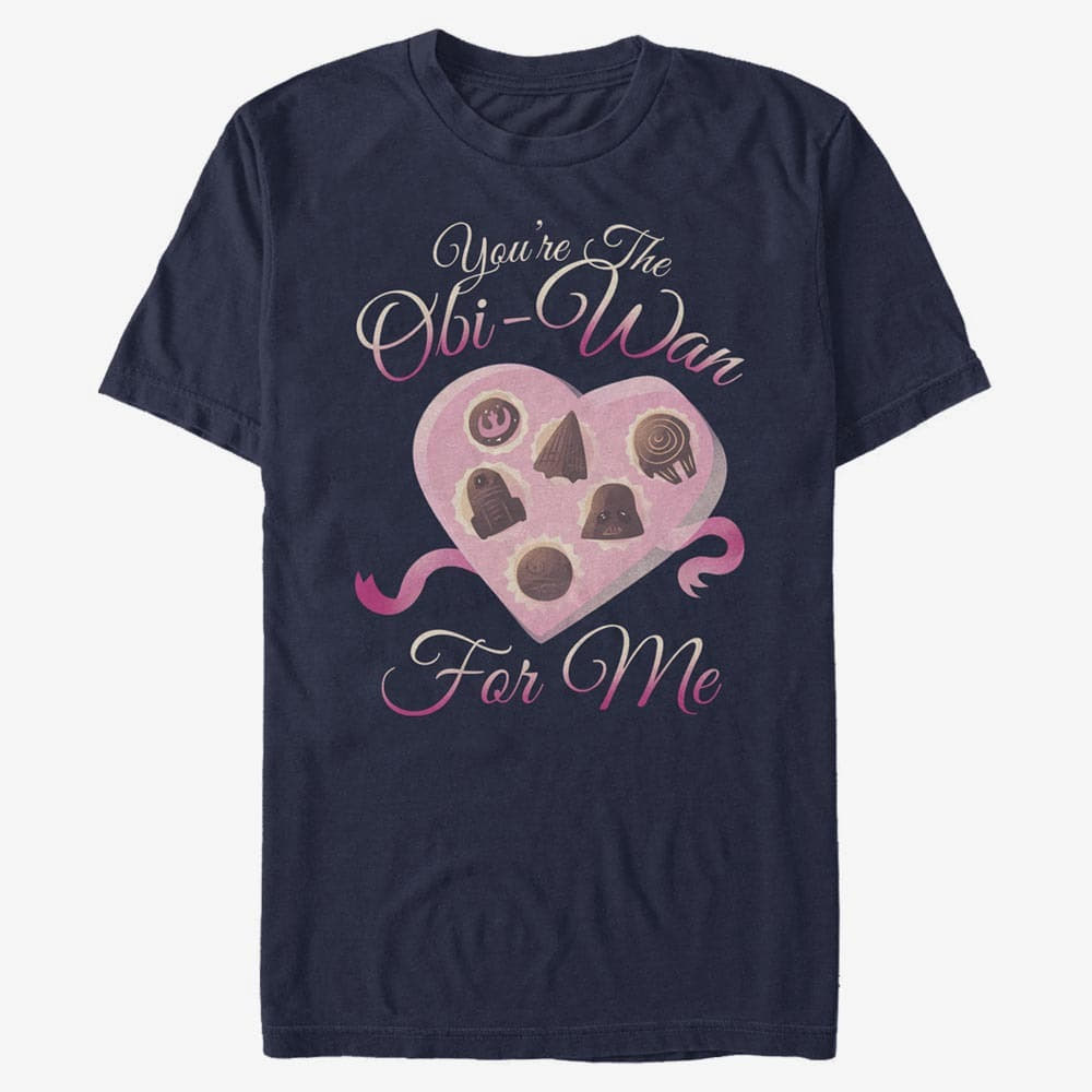Magliette Merch Star Wars: Classic - Obiwan For Me Unisex T-Shirt Navy Blue