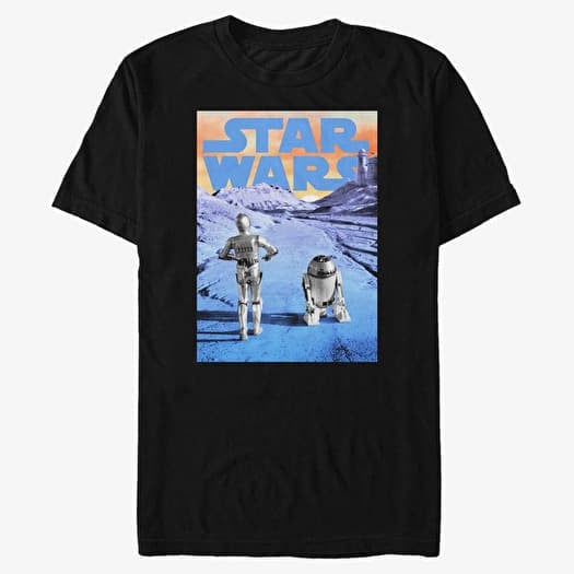 T-shirt Merch Star Wars - Sunday Stroll Unisex T-Shirt Black