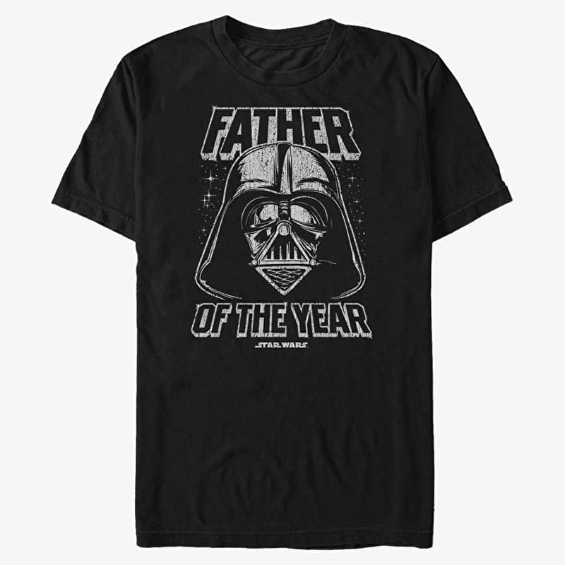 Merch Star Wars: Classic - Father Year Unisex T-Shirt Black